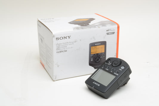 Sony FA-WRC1M Radio Wireless Commander, Mint, Boxed