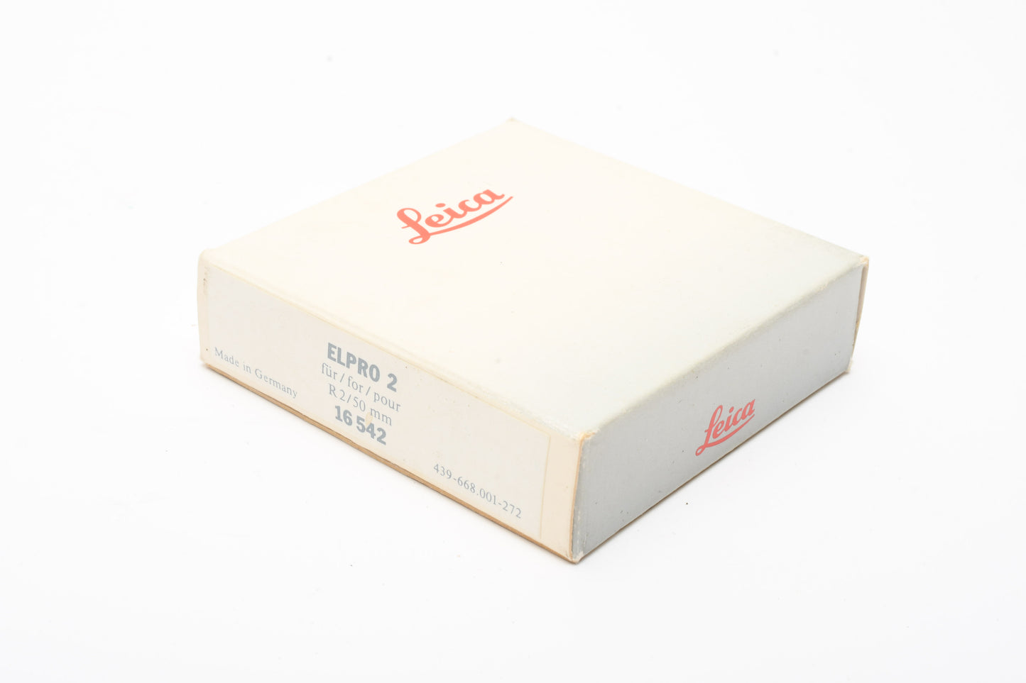 Leica 16542 ELPRO Close-up lens for 50mm F2 R lens, Mint, Boxed