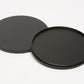 82mm metal filter stacker top and bottom pieces, clean