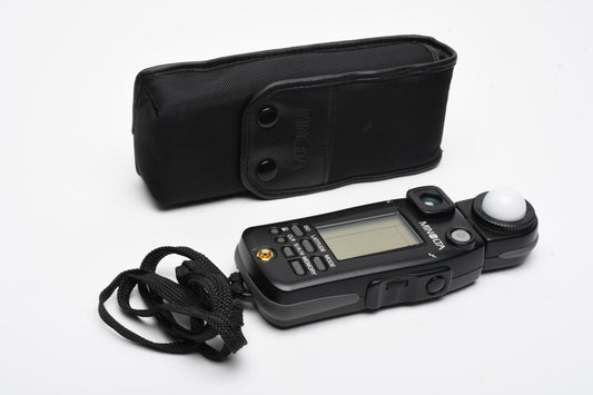 Minolta Flash Meter VI w/Case and strap, Tested, Accurate