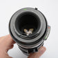 Soligor 90-230mm telephoto zoom lens for Minolta MD Mount, caps+case, Nice