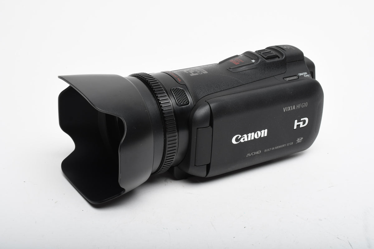 Canon Vixia HF G10 32GB Camcorder, batt+AC adapter, very nice, Tested