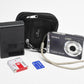 Sony Cyber-Shot DSC-W90 8.1MP Digital Point&Shoot camera, Case, Tested