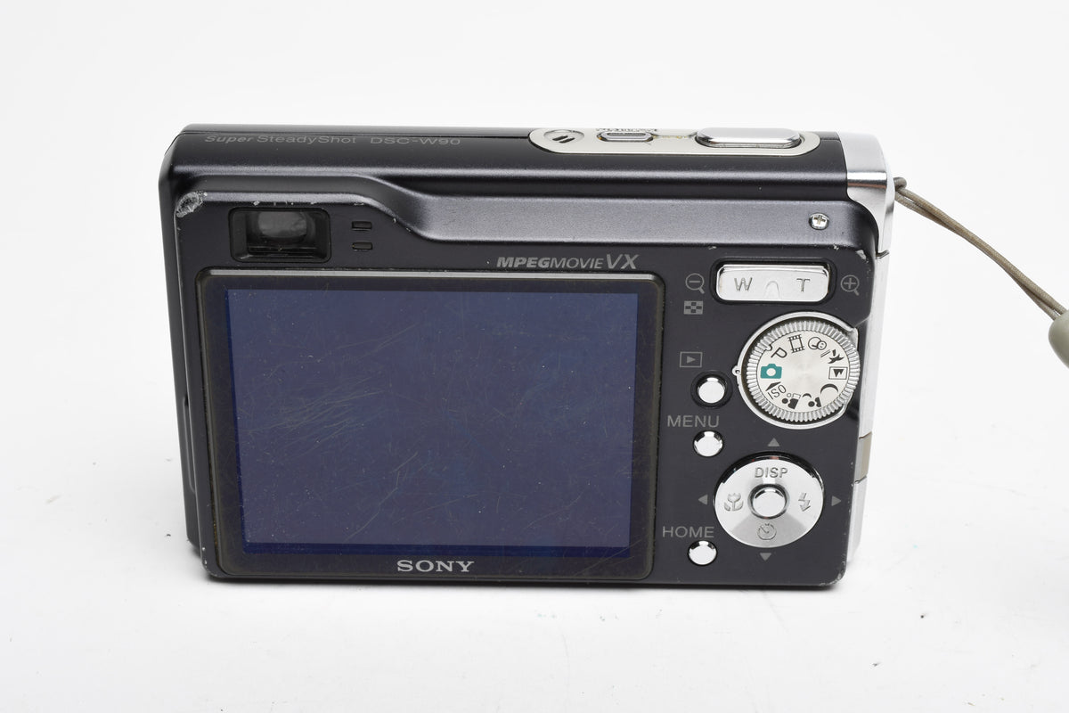 Sony Cyber-Shot DSC-W90 8.1MP Digital Point&Shoot camera, Case, Tested