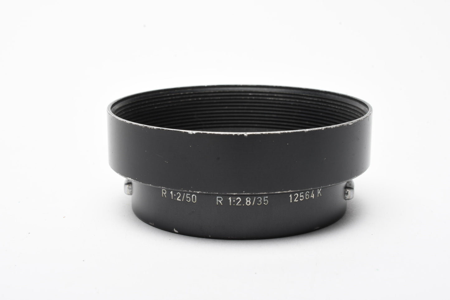 Leica 12564K Lens Hood for 50 f2 and 35 f2.8 R lenses, Good!
