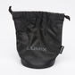 Panasonic Lumix soft lens pouch ~5.5 x 3" w/String tie