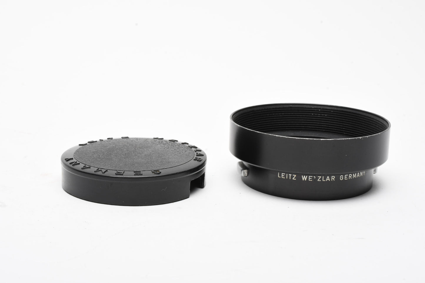 Leica 12564 Lens hood + Fitted cap 14163, Very clean