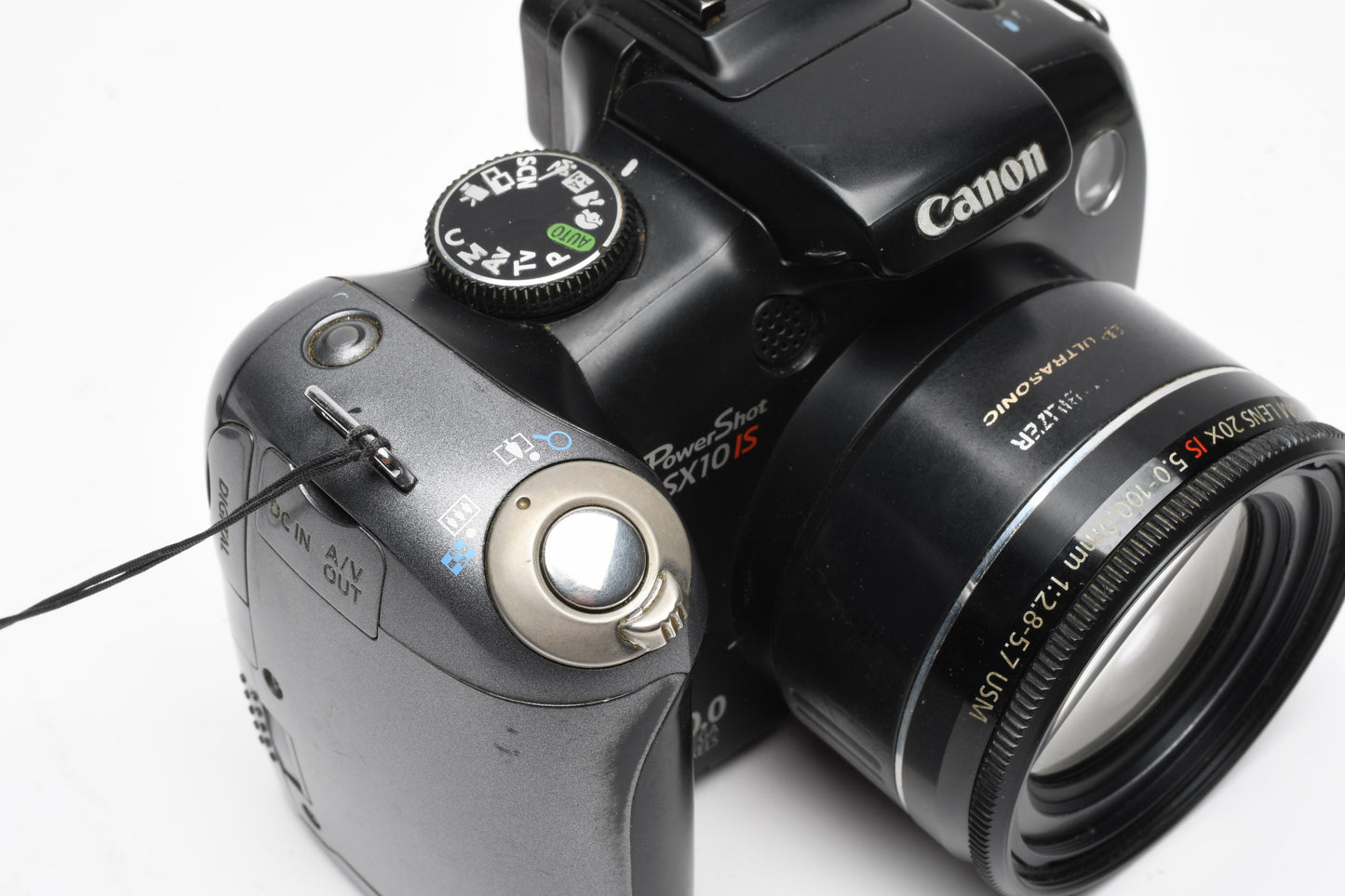 Canon Powershot SX10IS 10MP Digital Point&Shoot camera
