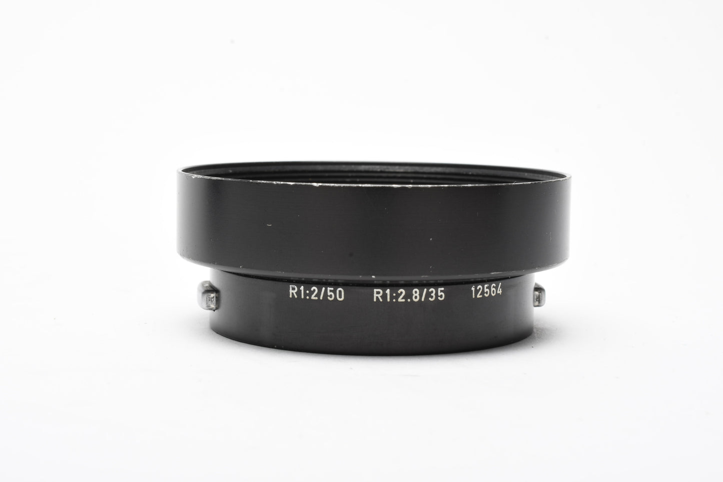 Leica 12564 Lens hood + Fitted cap 14163, Very clean