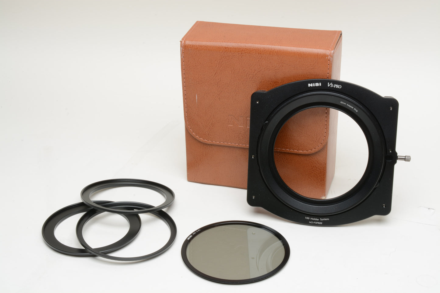 NiSi V5 PRO 100mm (4x4") System Filter Holder Kit including CPL Polarizer Filter + case