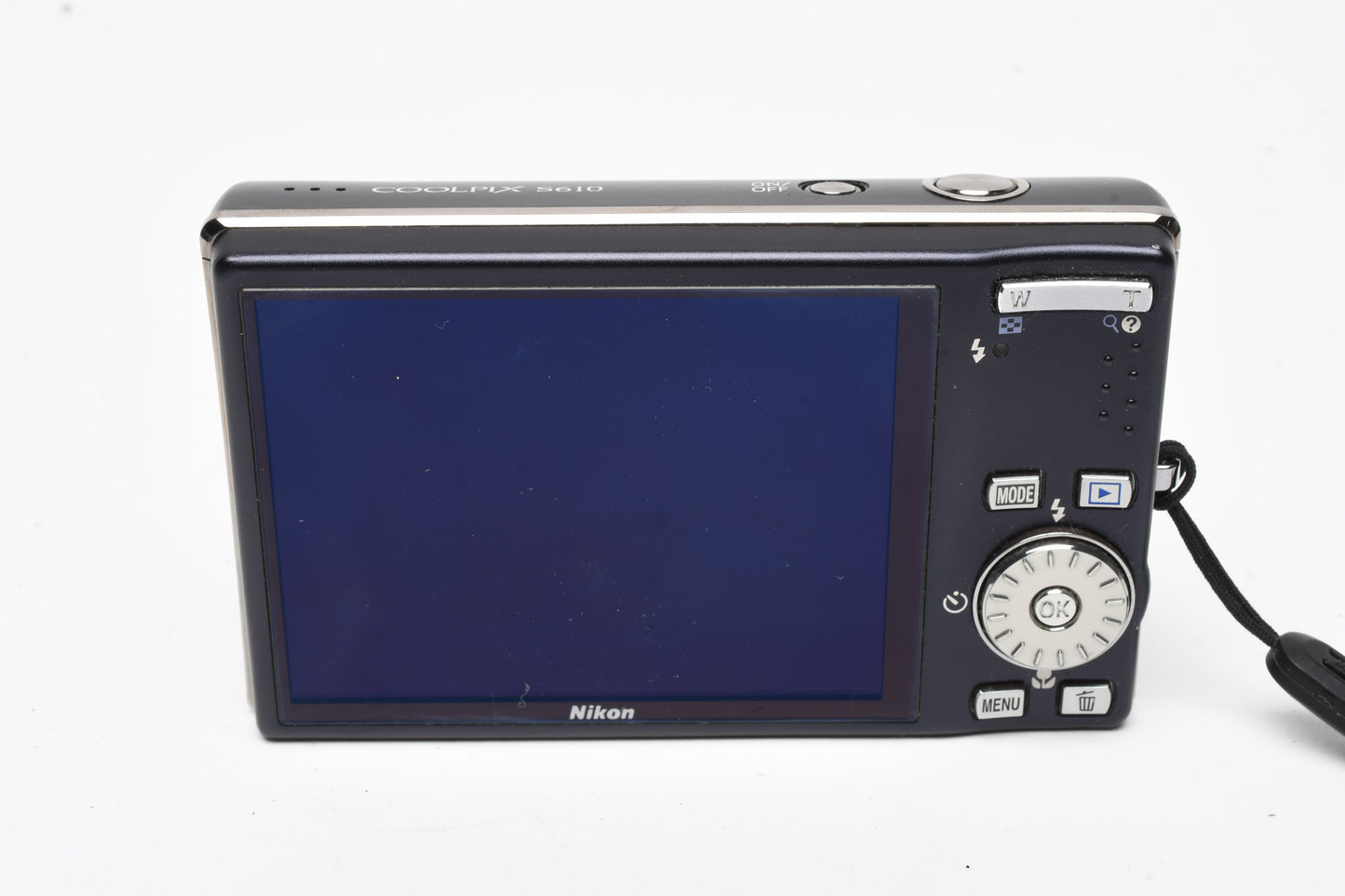 Nikon Coolpix S610 10MP Digital Point&Shoot (Dark Purple) w/battery&charger