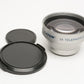 Tiffen 37mm 2X Converter, Cap, nice & clean, for still or video cameras