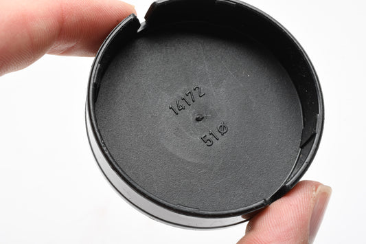 Leica 14172 Plastic Front Cap for Elmarit 28mm & Summilux 50mm Lenses, Clean