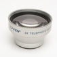 Tiffen 37mm 2X Converter, Cap, nice & clean, for still or video cameras