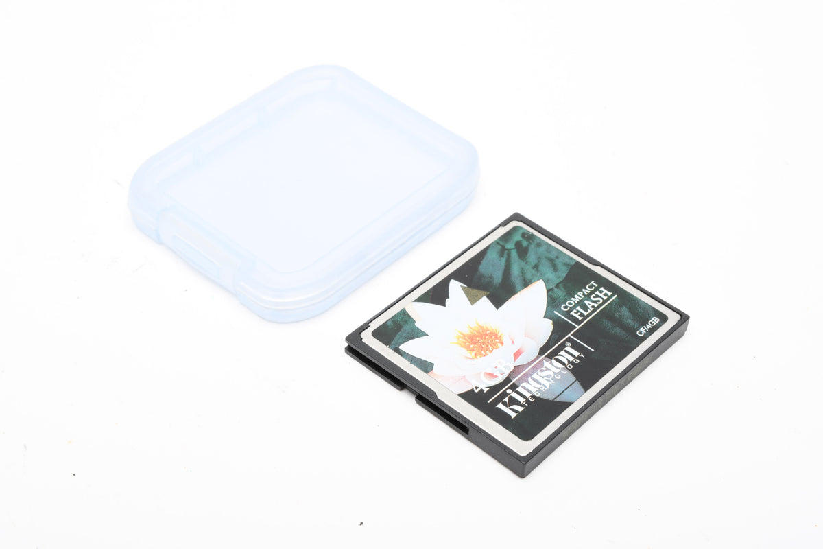 Kingston 4GB CF Compact Flash Card in Jewel Case