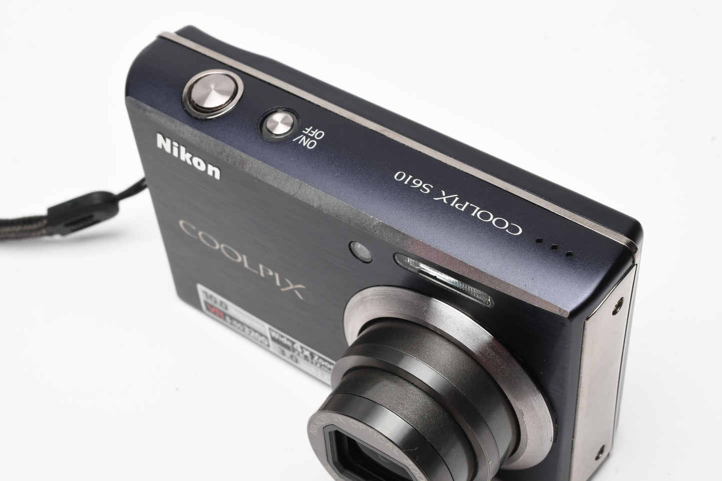 Nikon Coolpix S610 10MP Digital Point&Shoot (Dark Purple) w/battery&charger