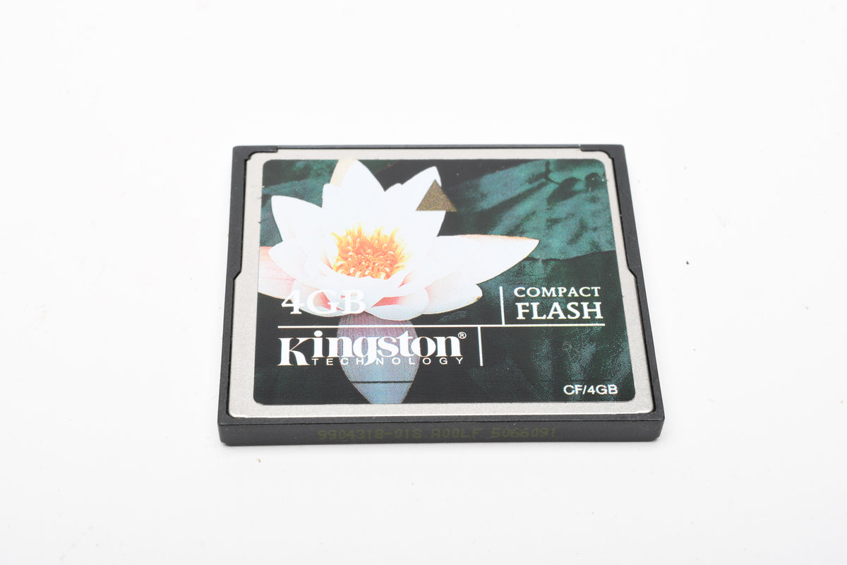 Kingston 4GB CF Compact Flash Card in Jewel Case
