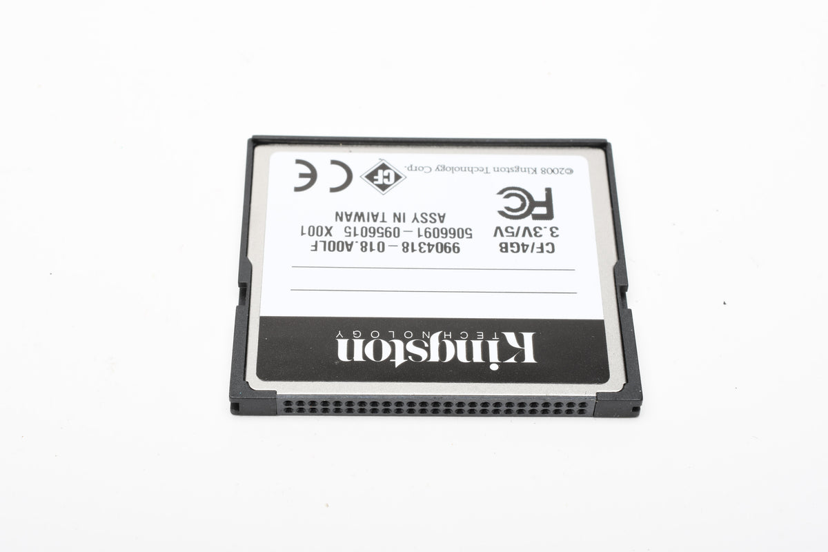 Kingston 4GB CF Compact Flash Card in Jewel Case