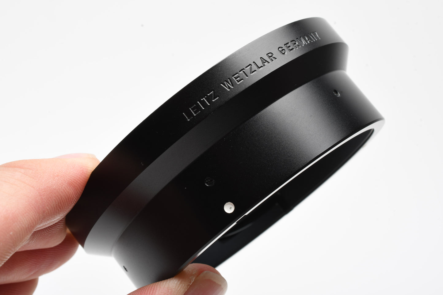 Leica 12514 lens Hood w/Inset Leitz Series 8 Polarizing filter, Great!