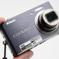 Nikon Coolpix S610 10MP Digital Point&Shoot (Dark Purple) w/battery&charger