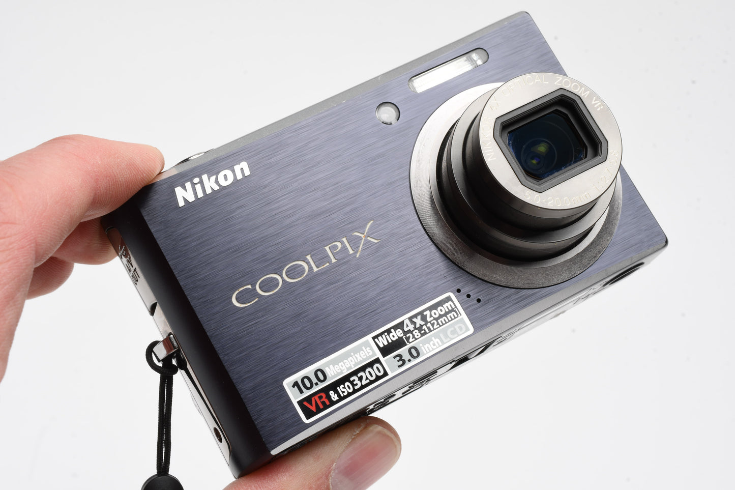 Nikon Coolpix S610 10MP Digital Point&Shoot (Dark Purple) w/battery&charger