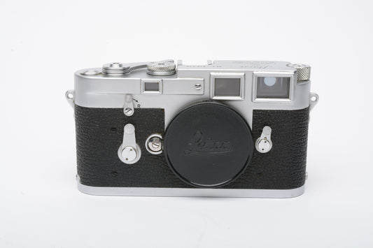 Leica M3 DS Chrome body, tested, accurate, very nice!