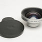 Tiffen 37mm .56X Wide Converter, Cap, nice & clean, for still or video cameras