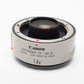 Canon EF 1.4X II Extender, Caps, Pouch, Mint- Barely used