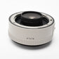 Canon EF 1.4X II Extender, Caps, Pouch, Mint- Barely used
