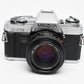 Minolta X370 35mm SLR w/50mm f1.7 Prime, case, strap, tested, Nice