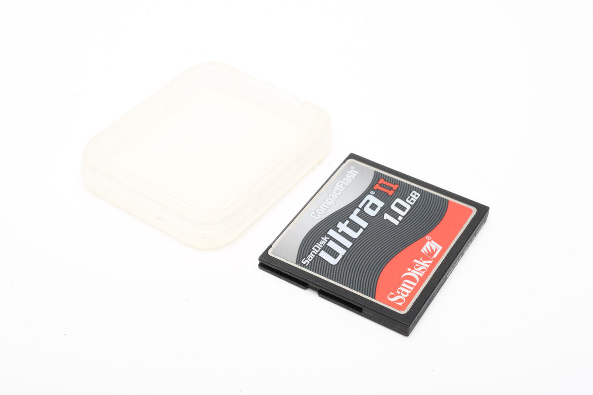 SanDisk Ultra II 1GB CF Compact Flash Card in Jewel Case
