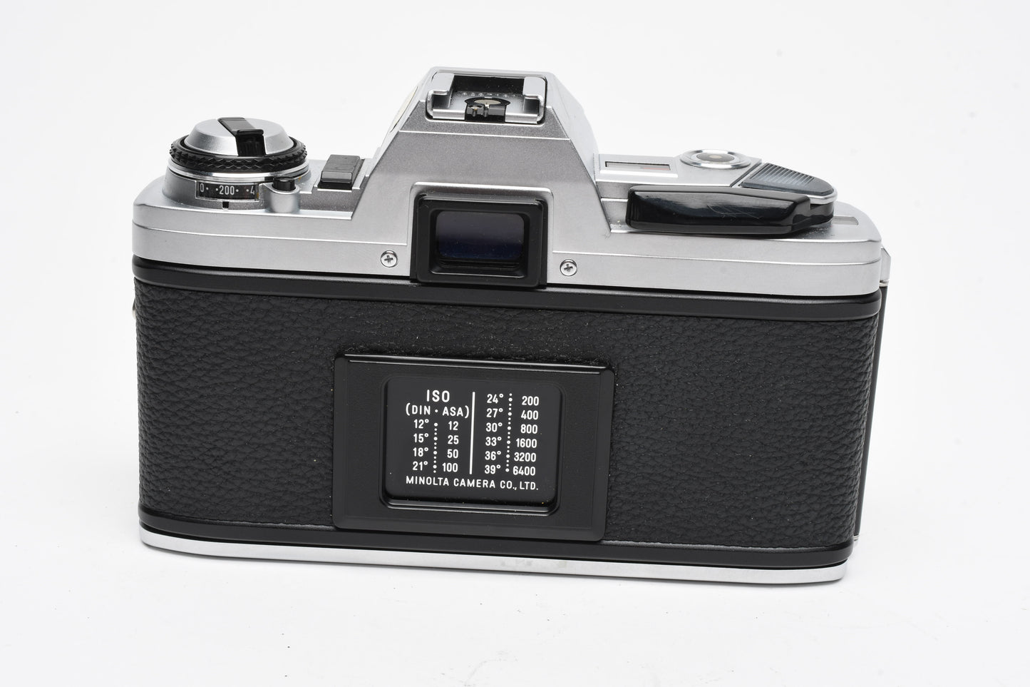 Minolta X370 35mm SLR w/50mm f1.7 Prime, case, strap, tested, Nice