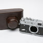 Zorki-4 35mm Rangefinder Camera body only w/Case, Works!  Clean condition, Vintage