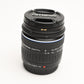 Olympus 14-42mm f3.5-5.6 ED Zuiko Digital zoom 4/3 Mount, B+W UV, Caps