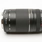 Canon EF 75-300mm f4-5.6 III USM Telephoto zoom lens, caps, CPL, Great!