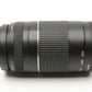 Canon EF 75-300mm f4-5.6 III USM Telephoto zoom lens, caps, CPL, Great!