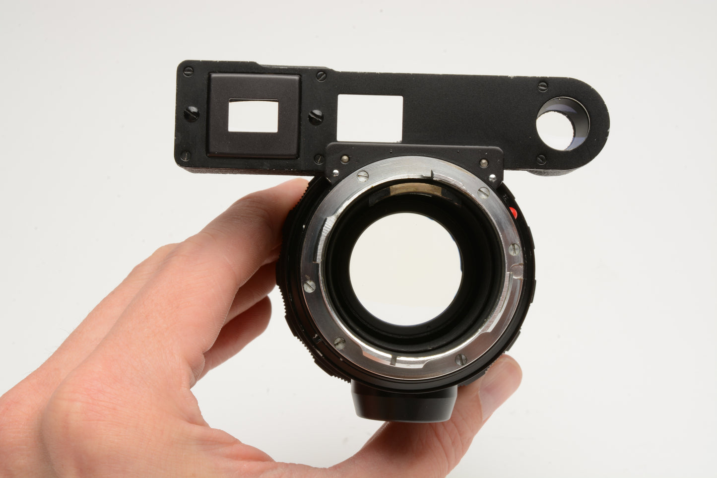 Leica Elmarit-R 135mm F2.8 Canada lens w/Goggles and caps, Nice!