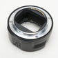 Nikon FTZ II Mount Adapter, caps, Mint, Boxed, USA