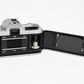Minolta X370 35mm SLR w/50mm f1.7 Prime, case, strap, tested, Nice