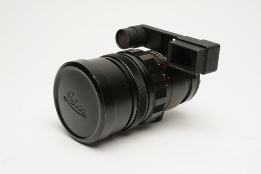 Leica Elmarit-R 135mm F2.8 Canada lens w/Goggles and caps, Nice!