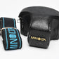 Minolta X370 35mm SLR w/50mm f1.7 Prime, case, strap, tested, Nice