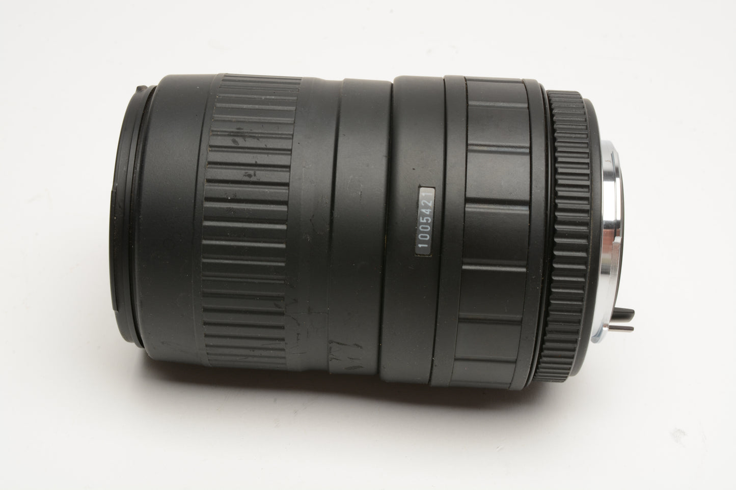 Sigma AF 100-300mm f4.5-6.7 UC Telephoto zoom lens for Pentax AF, caps