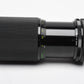 Bullet 80-200mm f4.5 w/Case+UV, Good!, Canon FD Mount