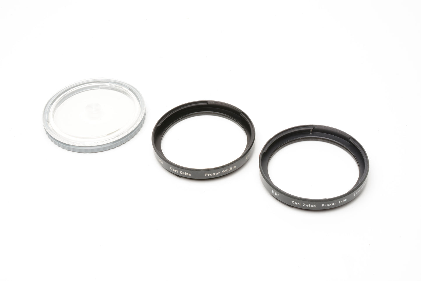 Set of 2 Zeiss Proxar filters (1m and .5m), Very clean