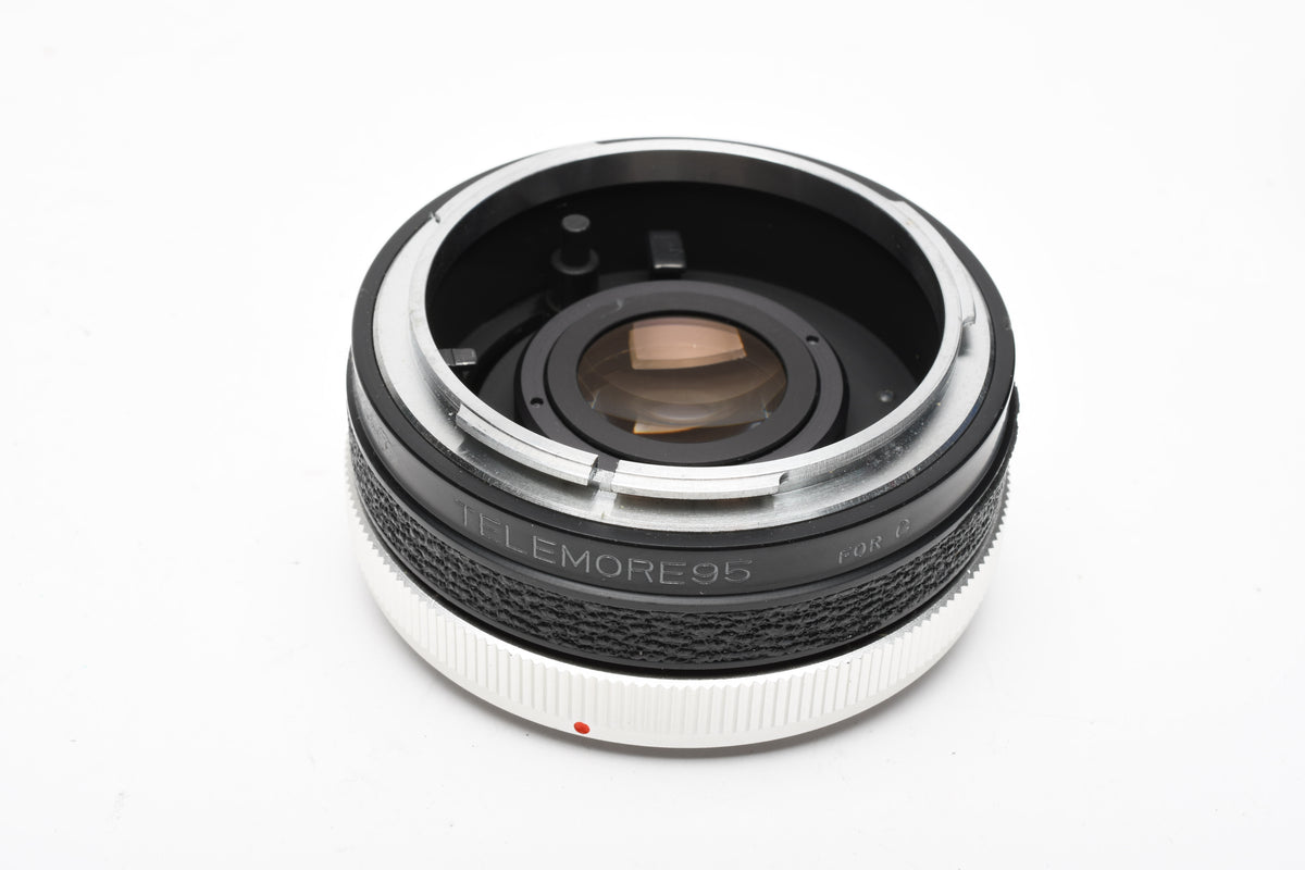 Komura Telemore95 2X teleconverter for Canon FD, Mint-, Case+Box