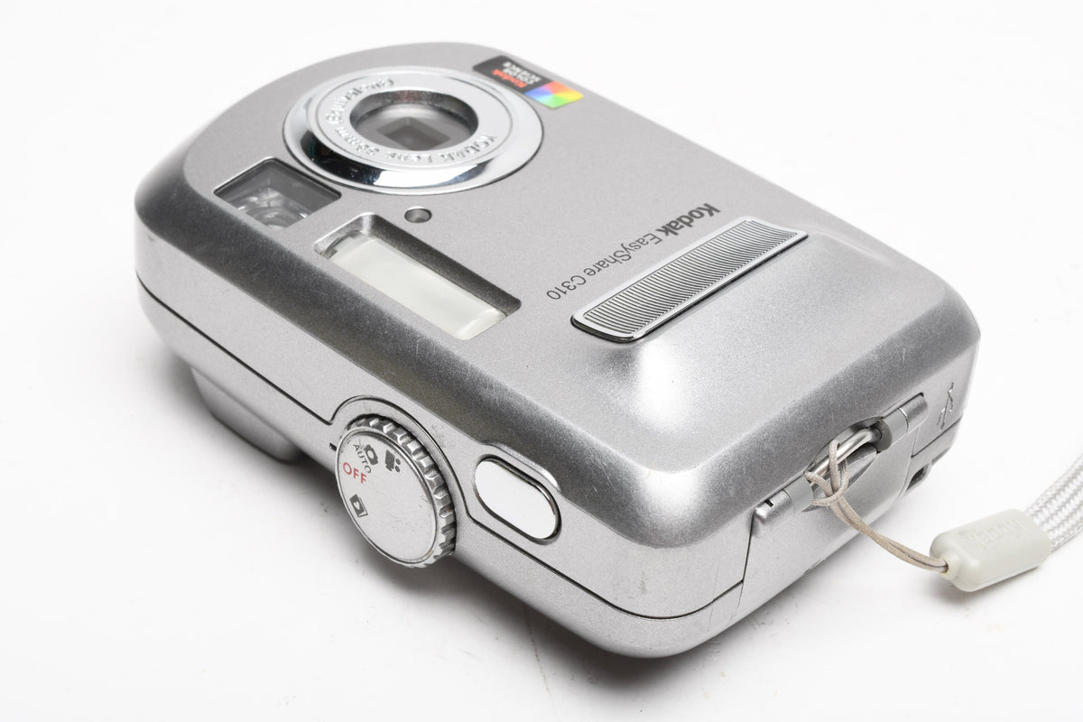 Kodak EasyShare C310 4MP Digital Point&Shoot camera (Silver), Strap, Good