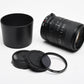 Sigma UC-II 70-210mm f4-5.6 zoom w/Hood, Sky, caps, Canon FD Mount