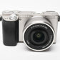 Sony A6000 Mirrorless w/16-50mm zoom, 2X batts+charger, Only 2859 Acts!