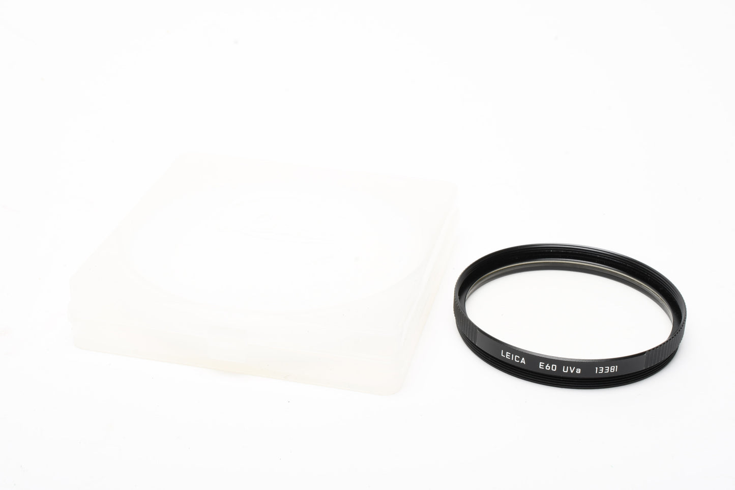 Leica E60 13381 UV filter in jewel case, Mint-