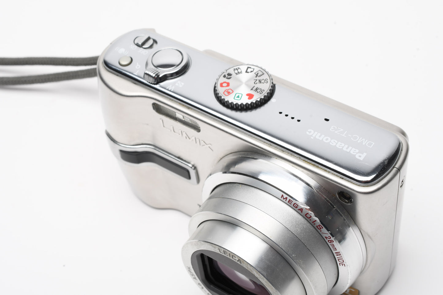 Panasonic Lumix DMC-TZ3 7.2MP Digital Point&Shoot camera, case, manual, Tested